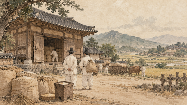 1608년 대동법은 왜 쌀 12말이 아니었을까 — 경기선혜법의 첫 기준